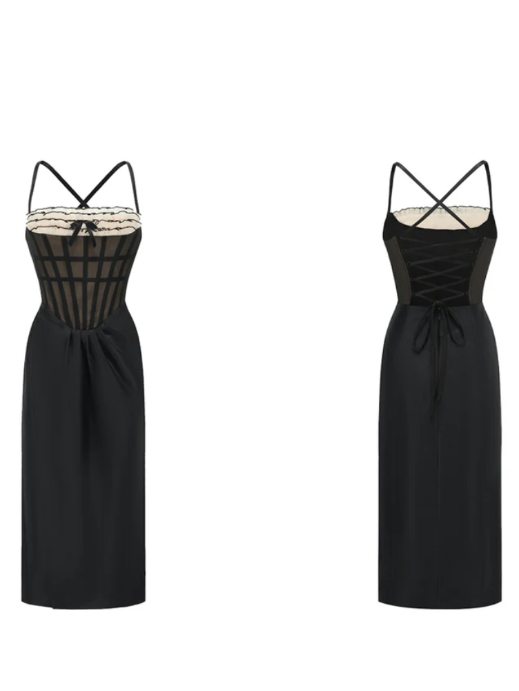 Vestido Corset Noir