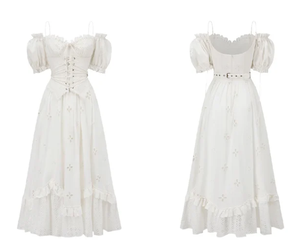 Vestido Corset Camponesa