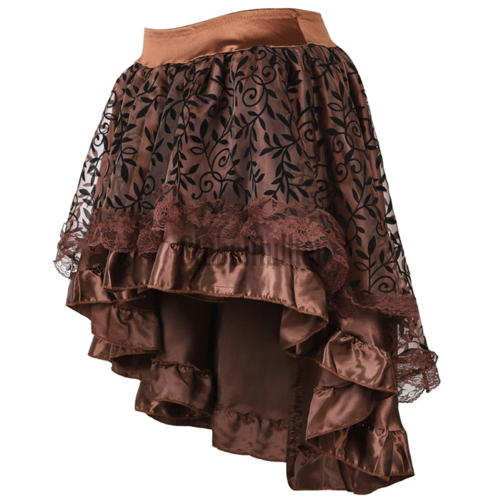 Saia Steampunk para Espartilho